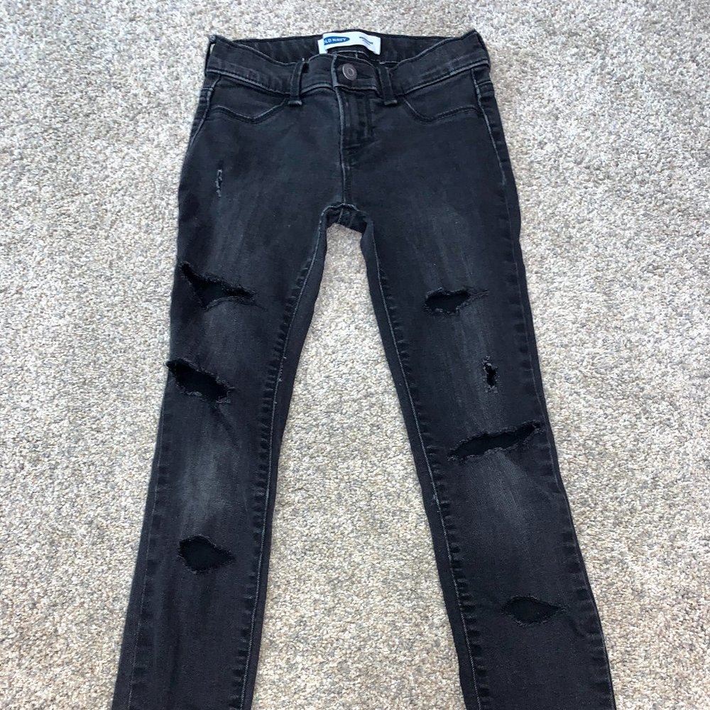 Old Navy Black Rockstar Jeggings